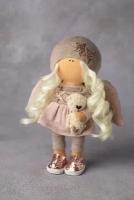 Авторская кукла "Ангелок" текстильная, ручная работа