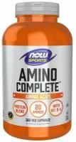 Комплекс аминокислот Аминокомплекс" ("Amino Complete") (капсулы массой 965 мг), NOW Foods, 360 растительных капсул