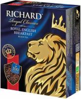 Чай черный Richard Royal English Breakfast в пакетиках 100 шт