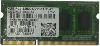 Оперативная память GeIL 4 ГБ DDR3L 1600 МГц SODIMM CL11 (GGS34GB1600C11S) SO-DIMM 1.35V