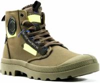 Ботинки Palladium Pampa Hi Re-Craft 77220-309 высокие зеленые (41)