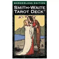 Гадальные карты U.S. Games Systems Таро Smith-Waite Tarot Borderless, 84 карты, разноцветный, 200