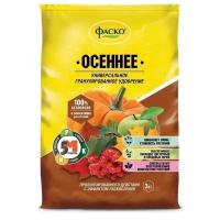 Удобрение ФАСКО 5М-гранула Осеннее, 3 л, 3 кг, 1 уп