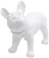 Манекен собаки AFELLOW "Французский бульдог", белый, 38х20х34,5см