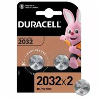 Батарейки DURACELL CR2032-2BL литий блистер/2шт