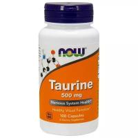 Taurine капс., 500 мг, 114 г, 100 шт