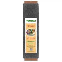 HOMECAT Когтеточка большая с кошачьей мятой, ковролин, 70*14 см