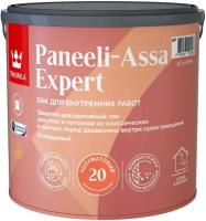 Лак для дерева Tikkurila Paneeli-Assa Expert (Панели-Ясся), акрилатный, полуматовый, база EP, 2,7 л