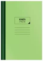 Книга учета А4 96 л, клетка, картон, блок газетный