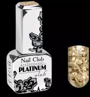 Nail Club professional Эмалевый гель-лак для ногтей с липким слоем PLATINUM CLUB 148 Gold Antic, 13 мл