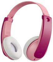 Наушники JVC беспроводные детские, модель HA-KD10W-P-E, серия KIDS - Bluetooth. Цвет: розовый