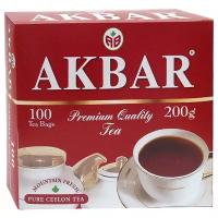 Чай черный Akbar Premium цейлонский в пакетиках