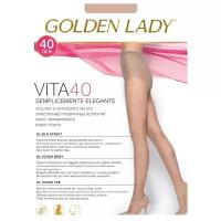 Колготки Golden Lady Vita, 40 den, размер 2-3/S-M, бежевый, коричневый