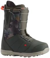 Сноубордические ботинки BURTON Moto, р. 10, dark green/camo