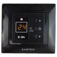 Терморегулятор EASTEC E-34 черный термопласт/стекло