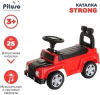 Детская каталка Pituso Strong Red/Красный / игрушка музыкальная детская каталка, толокар