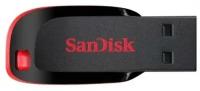 Флешка USB Flash Drive 128Gb SanDisk, флеш-карта, черного/красного цвета