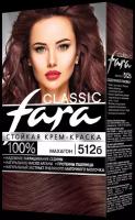 Fara Classic Стойкая крем-краска для волос, 512б, махагон