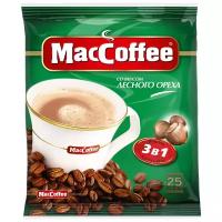 Кофейный напиток MacCoffee 3в1 со вкусом лесного ореха растворимый 18г, 25шт