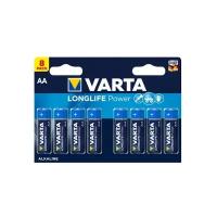 Батарейка Varta LONGLIFE POWER (HIGH ENERGY) LR6 AA BL8 Alkaline 1.5V (4906)