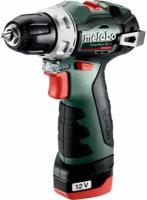 Аккумуляторный шуруповерт METABO PowerMaxx BS BL . бесщ.2х2.0Ач, кейc