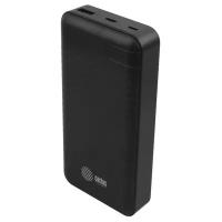 Внешний аккумулятор (Power Bank) Cactus 20000mAh, 2.1A, черный, CS-PBFSET-20000