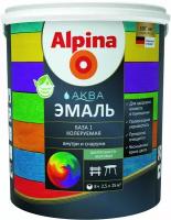 Эмаль акриловая Alpina Аква шелковисто-матовая База 1 2,5 л