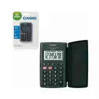 CASIO Калькулятор карманный casio hl-820lv-bk-s (104х63х7,4 мм) 8 разрядов, питание от батареи, черный, блистер, hl-820lv-bk-s-g