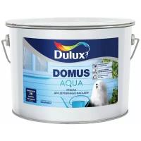 Краска для деревянных фасадов DULUX Domus Aqua полуматовая база BW 10 л