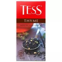 Чай черный Tess Thyme в пакетиках, чабрец, лимон, 25 пак