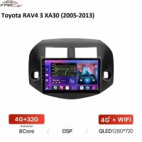 Штатная магнитола FarCar для Toyota RAV4 3 XA30 (2005-2013) на Android 10 (4gb/32gb/WiFi/BT/GPS/DSP/QLED/4G)