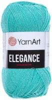 Пряжа YarnArt Elegance 50г, 130м (ЯрнАрт Елеганс) цвет 115 бирюзовый, 1шт