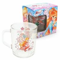 Кружка ND Play "Winx Club", Дизайн 2, в подарочной упаковке, малая, 230 мл, стекло (309521)