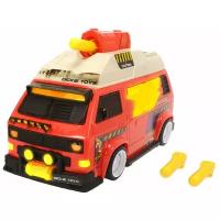 Dickie Машинка с залповой установкой VW T3 Camper со светом и звуком, 28 см 3756004