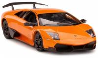 Машина металлическая 1:24 scale Lamborghini Murcielago LP670-4, цвет оранжевый, двери и багажник открываются 39300OR