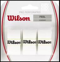 Намотка верхняя Wilson PRO Perforated FEEL 3шт. Белый