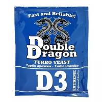 Дрожжи спиртовые Double Dragon D3 Extreme Turbo / Дабл Драгон Д3 Экстрим Турбо, 1 упаковка