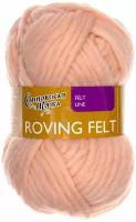 Пряжа Семеновская Roving felt (Валя) вереск (1445), 100%шерсть, 50м, 50г, 1шт