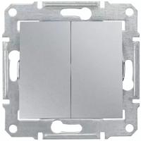 Schneider Electric Sedna Алюминий Переключатель 2-x клавишный SDN0600160