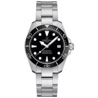 Швейцарские механические часы с автопозаводом Certina DS Action Diver 38mm C032.807.11.051.00 на стальном браслете, с водозащитой 30 бар и международной гарантией от производителя