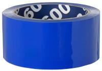 Клейкая лента упаковочная (скотч) синяя Unibob 600, 48мм*66м*45мкм, 6 шт в упаковке