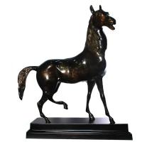 Статуэтка – лошадь большая из тяжелой бронзы. Символ года 2023 года