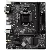 Материнская плата MSI H310M PRO-VDH Plus {S1151, H310, 2xDDR4 -2666, PCI-Ex16, D-Sub, DVI, HDMI, mATX} RTL