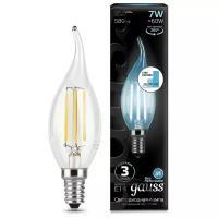 Светодиодная лампа Gauss LED Filament Candle tailed E14 7W 4100К