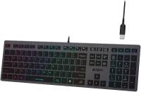 Клавиатура проводная A4Tech FX60H GREY/NEON