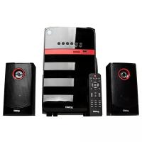 Dialog Progressive AP-240B BLACK - акустические колонки 2.1, 50W+2*10W RMS, Bluetooth, USB+SD reader