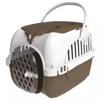 Переноска для животных BAMA PET Kennel Tour maxi, размер 59х38х37hсм., коричневый