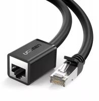 Удлинитель UGREEN NW112 (11279) Cat 6 F/UTP Ethernet RJ45 Extension Male/Female Patch Cords. Длина 1