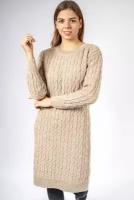 Платье женское вязаное ANRI knitwear Ж0649 из фактурного полотна 54р