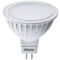 Лампа светодиодная Navigator, NLL-MR16-5-12-3K-GU5.3 GU5.3, MR16, 5Вт, 3000К